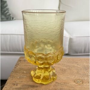 Vintage Franciscan Madeira Yellow
Cornsilk Golden Water Goblet